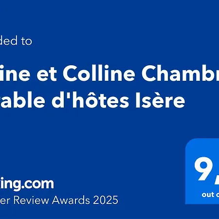 Plaine Et Colline Et Table D'hotes Isere * Gillonnay